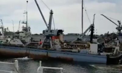 FAL 0080 Ship Cranes fail