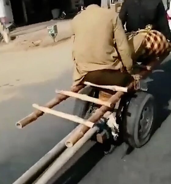 solution found to carry more passengers by motorcycle in pakistan