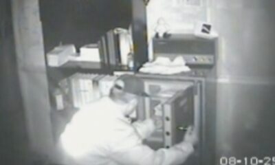 A guard working in a factory for 8 years stole money from the safe, good thing the security cameras were working