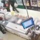 nvading Russian soldiers loot a market in Kharkov