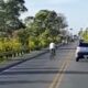 bike rider who creates a domino effect by crashing into other bikers on the road